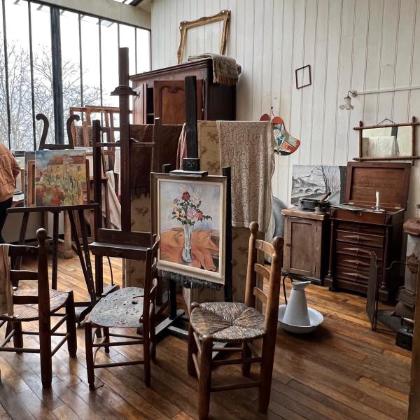 Suzanne Valadon's studio